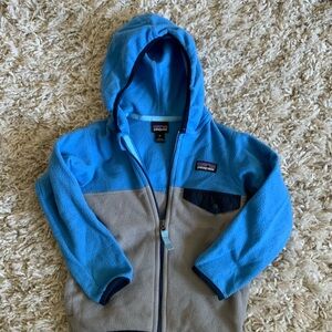 Patagonia Kids Two-Tone Fleece Hoodie
